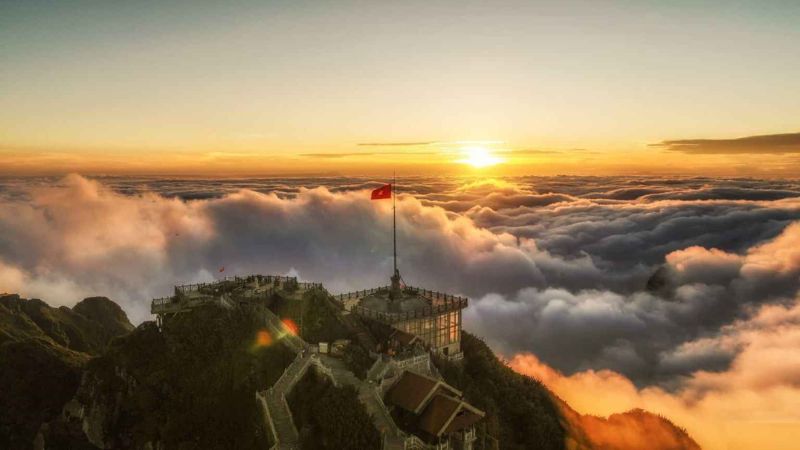 Picturesque Sunrises at Fansipan Peak